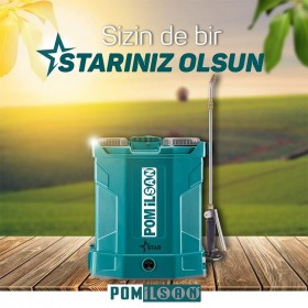 Pomilsan Star Akülü 16 LT Sırt ilaçlama Pompası